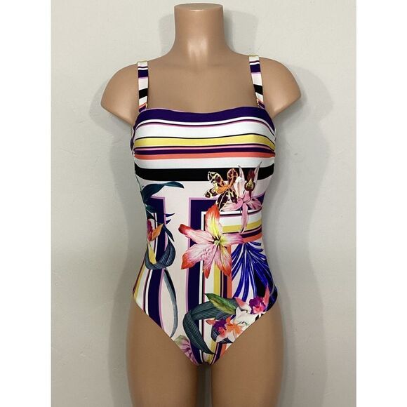 New. Trina Turk floral swimsuit….size 6 - Picture 7 of 16